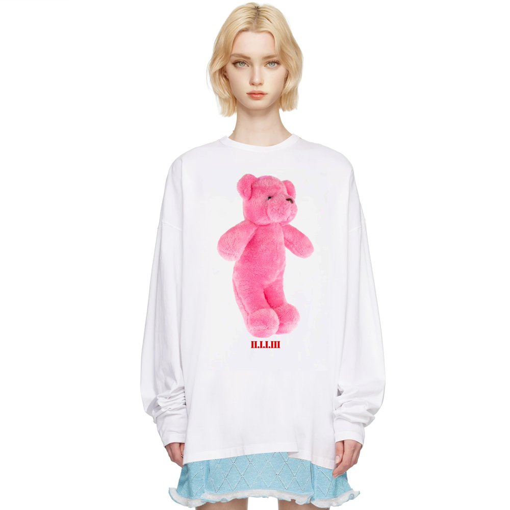 [2113 스튜디오] Ep.5 Long sleeve Tshirts No.17 Pink bear