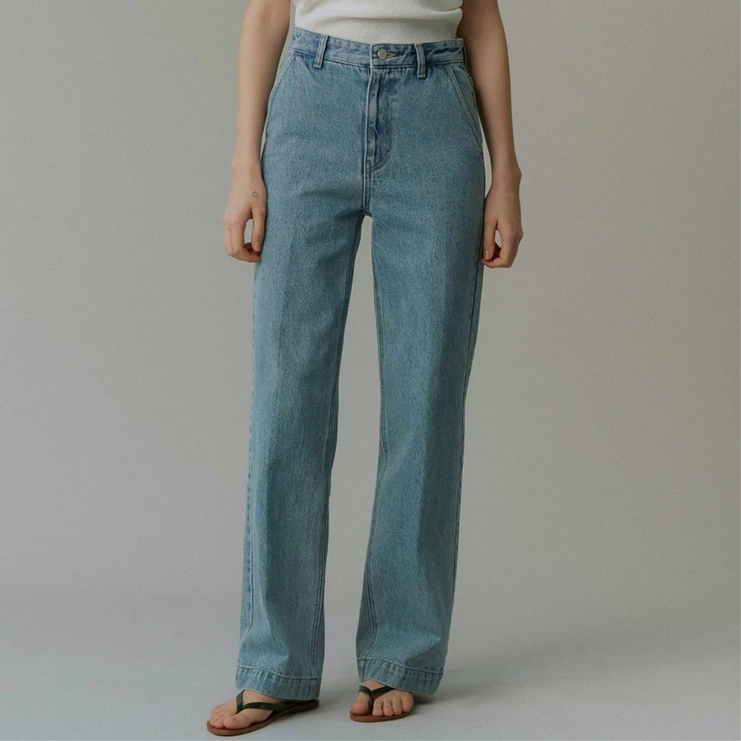 [블랭크03] boot cut jeans (light blue)