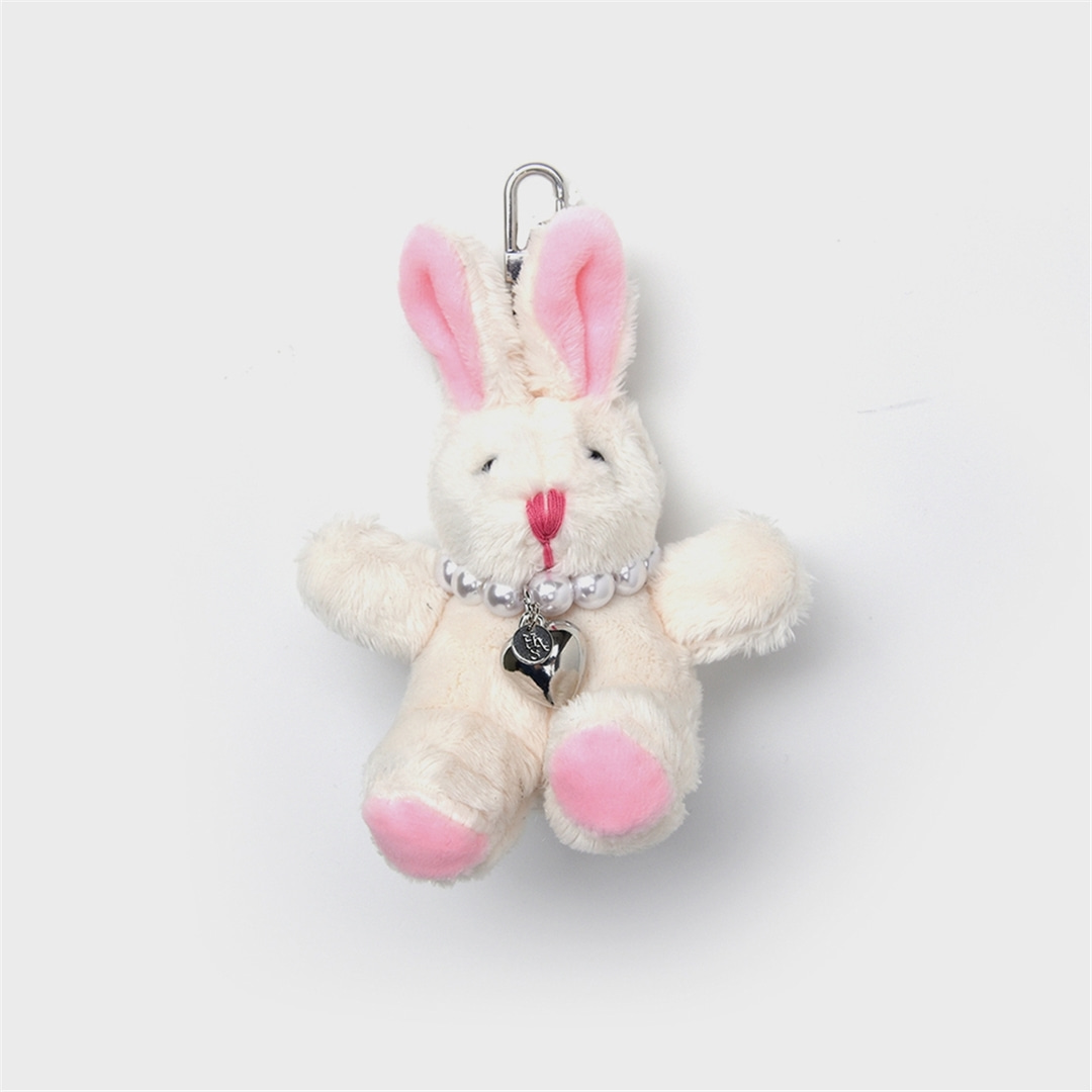 [하스] Has Ivory bunny keyring_HE021