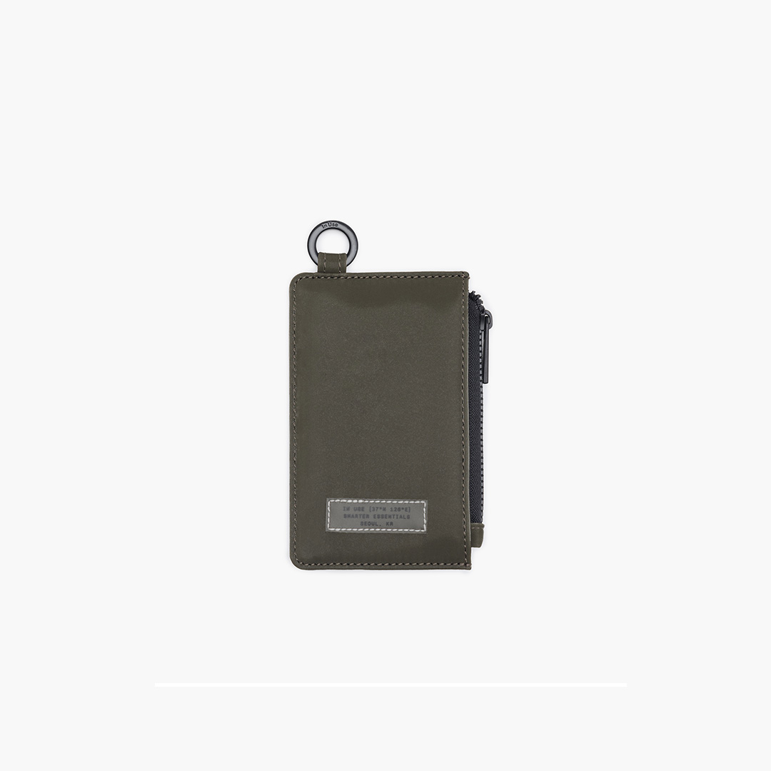 ANTIMICROBIAL CARD CASE Olive