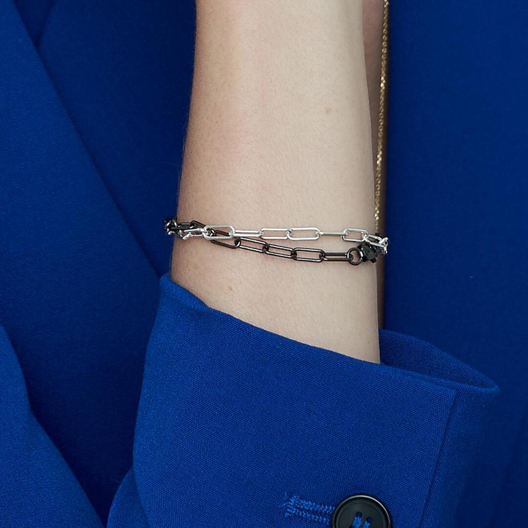 [모이스튜디오]MOI 2st Box Chain Bracelet