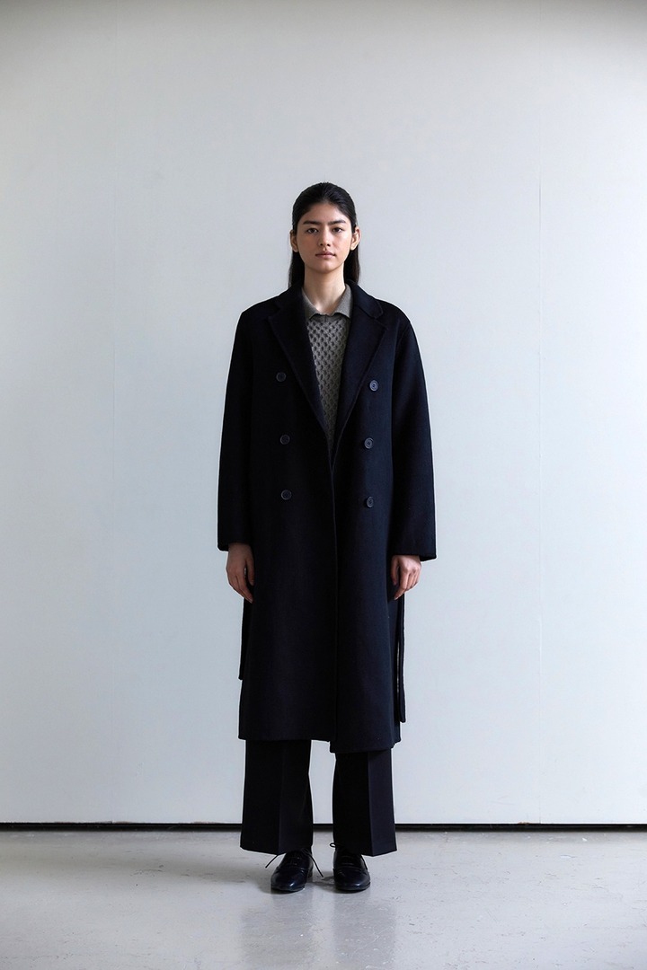 [블리온느] Handmade wool long coat