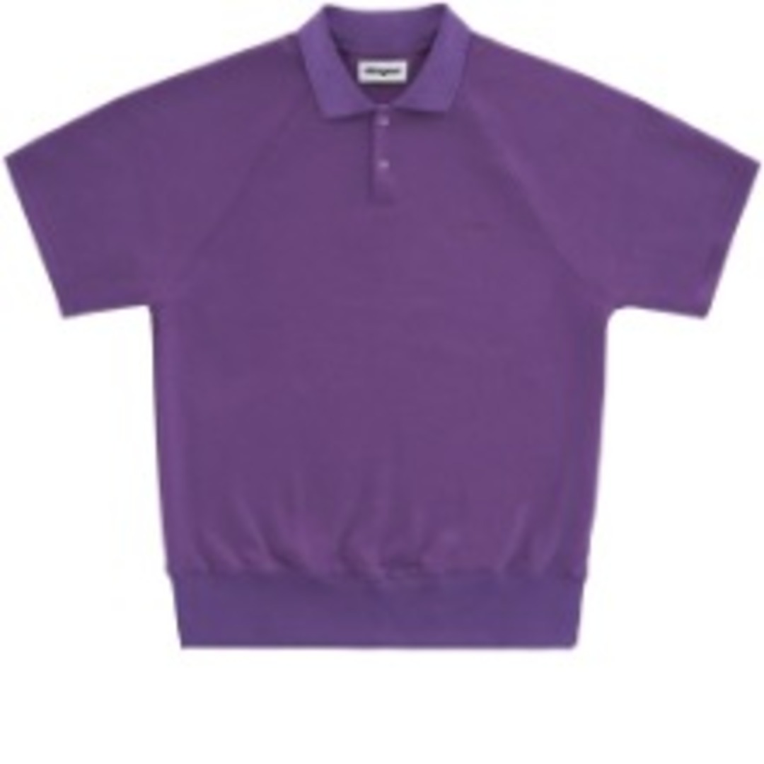 [행아웃]Bora Wide Pique Set Up Shirt (Purple)