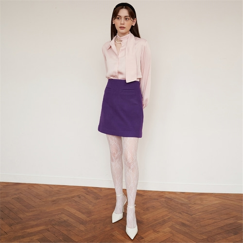 [에프코코로미즈] coco wool mini skirt VI