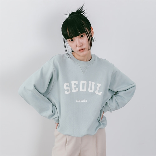 [파르아비옹] SEOUL Sweatshirt Mint (JVST301-55)