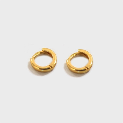 [티오유] Mini gold ring earring_CL105