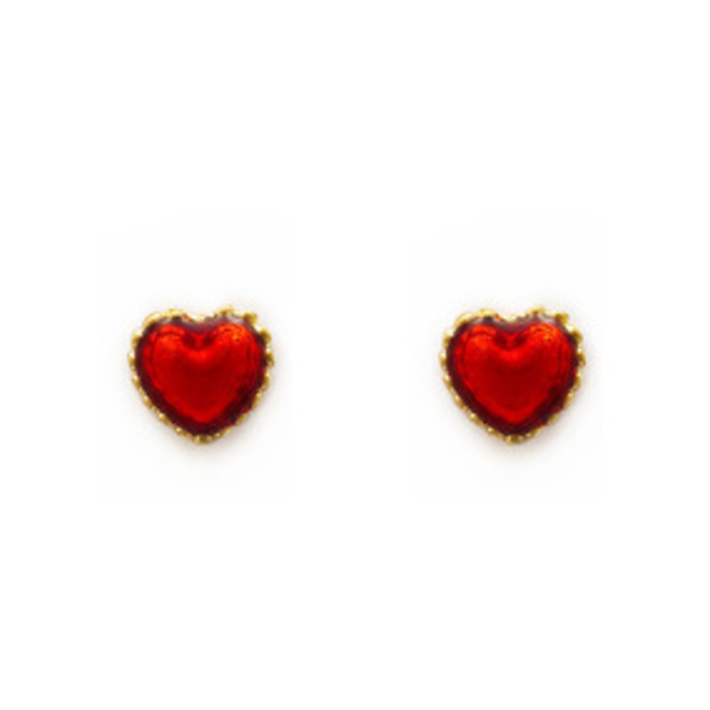 [제이미앤벨] valentine heart earrings