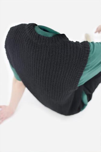 O_R Unisex Relaxed Knit [Black]