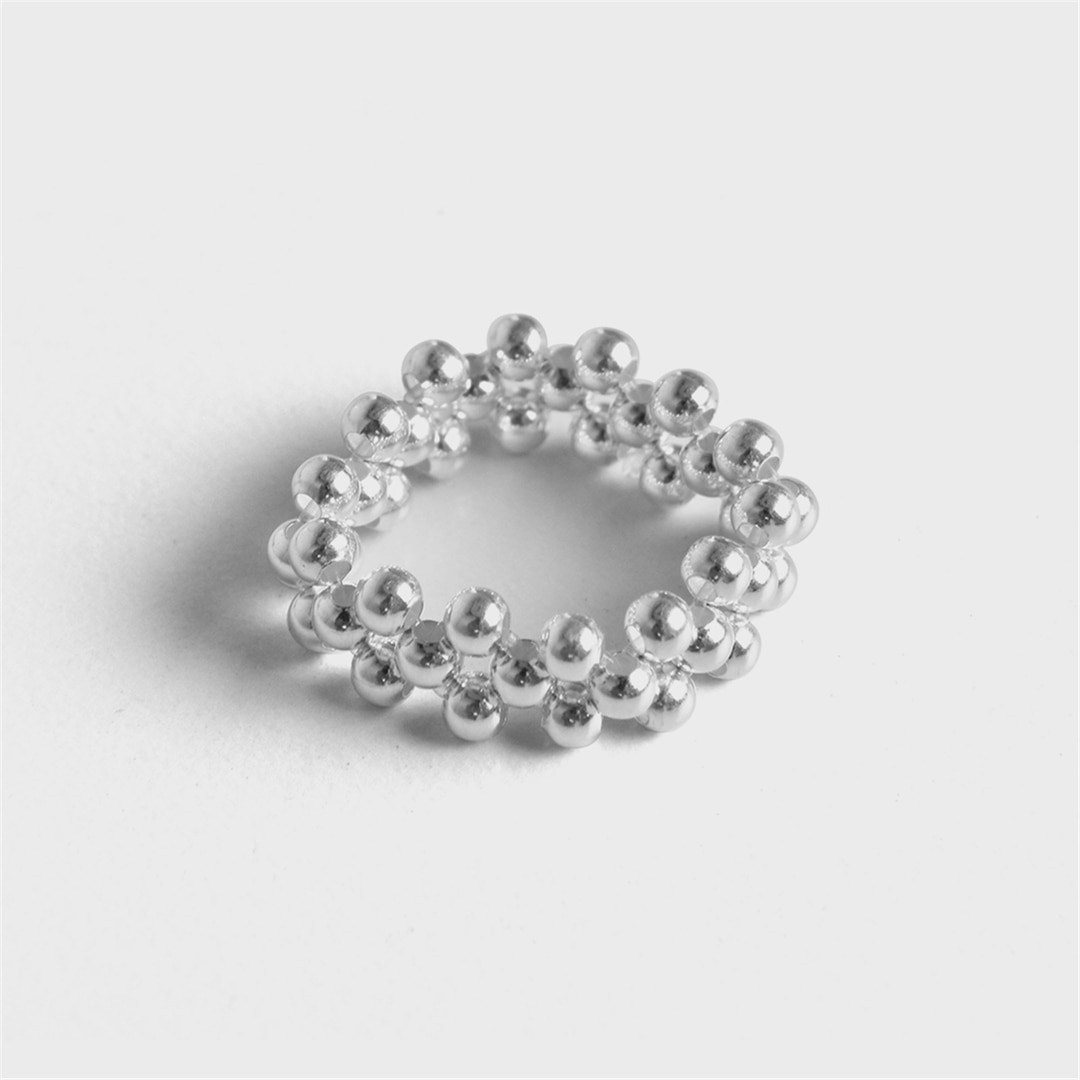 [티오유] [Silver925] WE004 Silver bubble ring