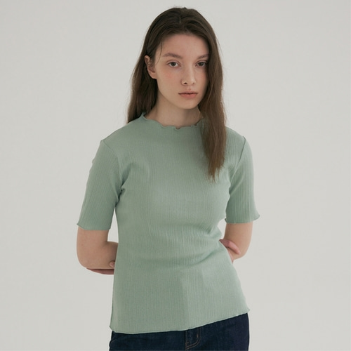 [블랭크03] cotton rib t-shirt (6colors)
