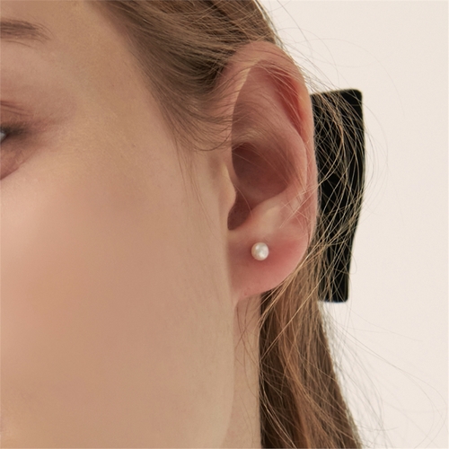 [티오유] Classic mini pearl earrings_CR016