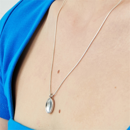 [티오유] Well pendant necklace_TS047 [Silver925]
