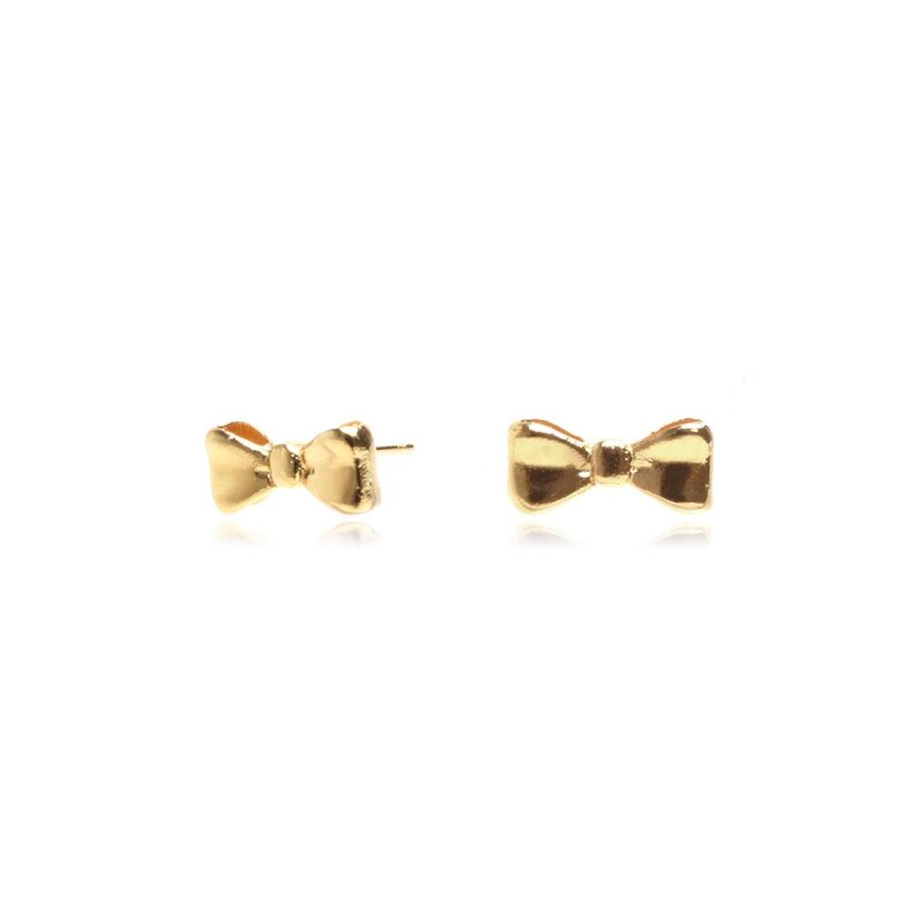 [티오유] Mini volume ribbon earrings_TGH005 [Silver925]