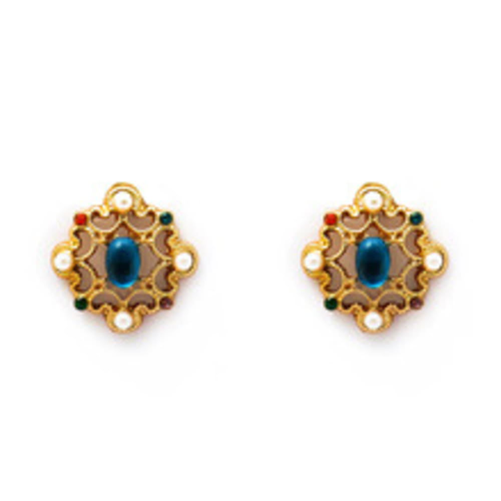 [제이미앤벨] rococo frame earrings