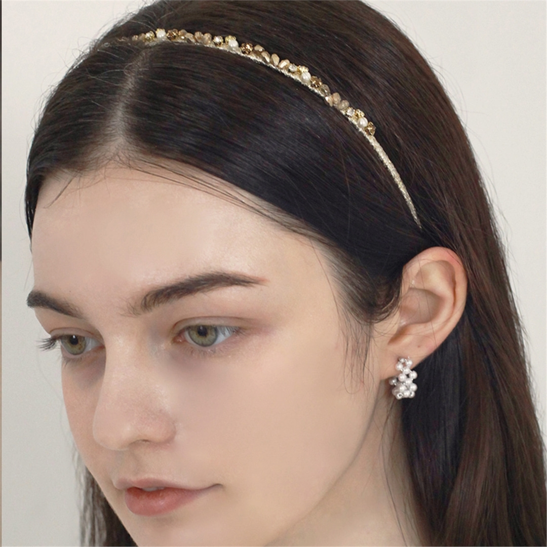 [하스] Jewelry beads hairband_BF018