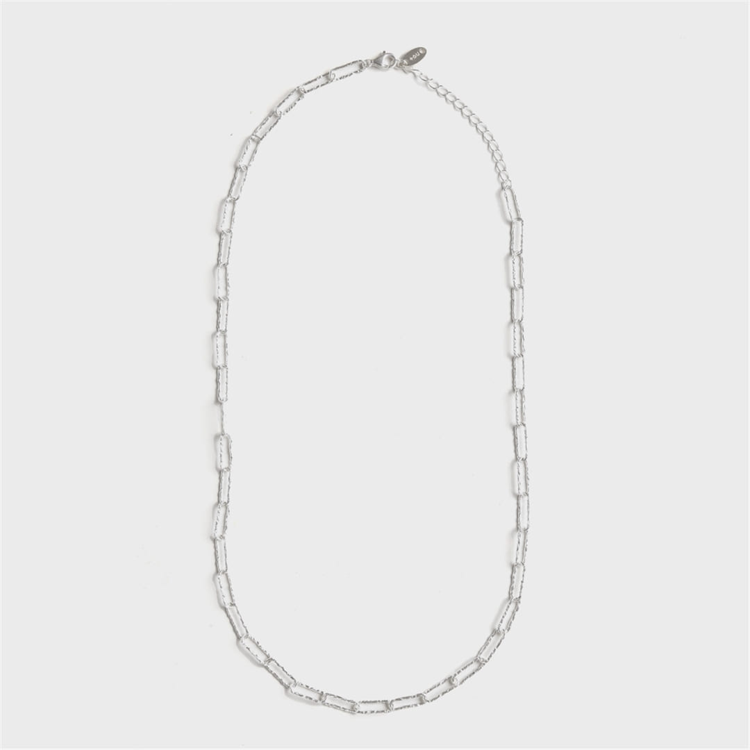 [티오유] [Silver925] WE008 Link chain necklace