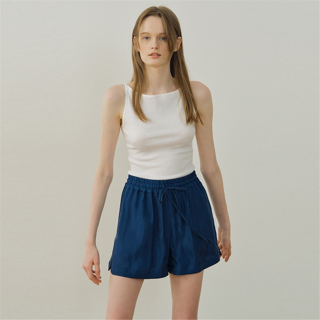 [블랭크03] cupra banding shorts (blue)