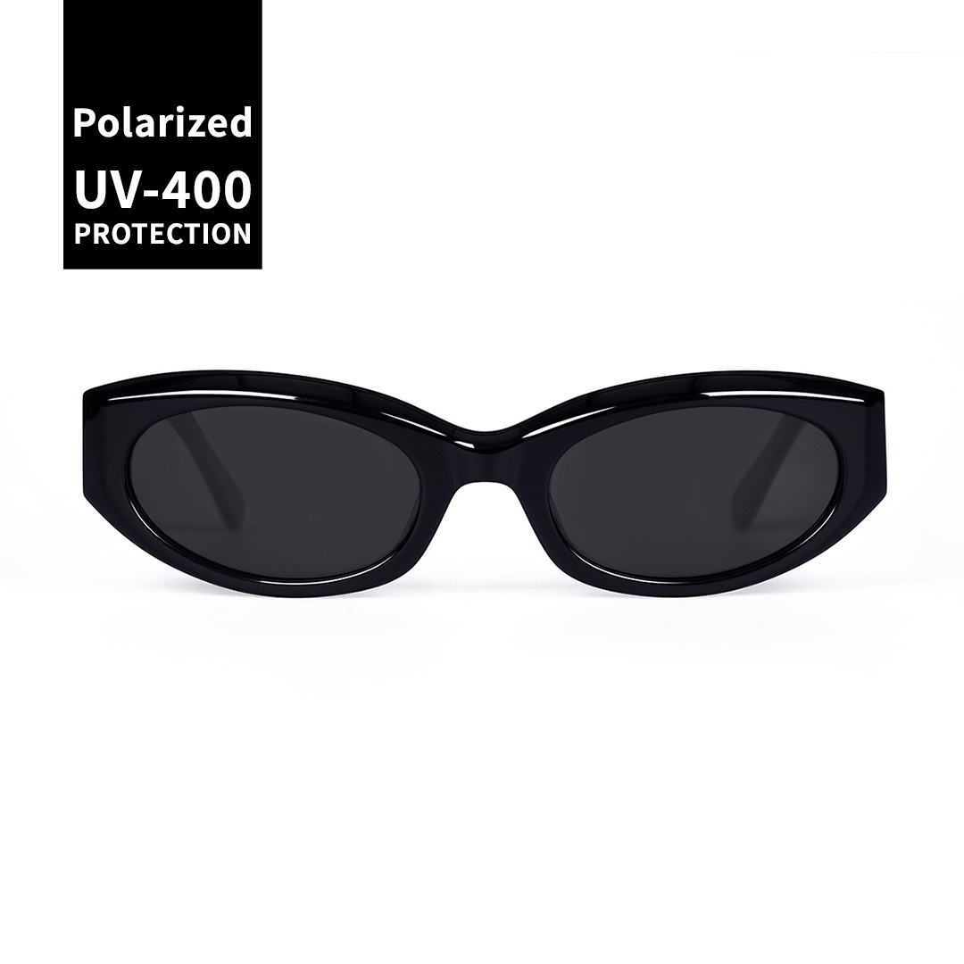 [라스텔지아] H-VR Black 2024 선글라스 캣아이 스트릿 모델 편광 렌즈