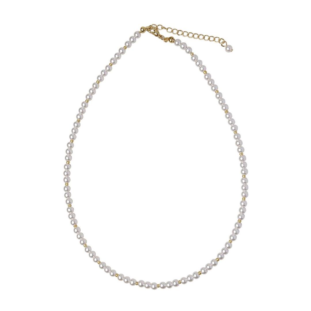 [티오유] color point pearl necklace_XT009