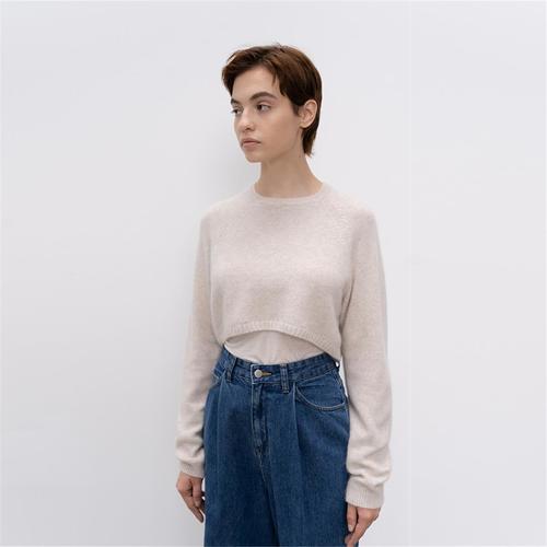 [파르아비옹] Cropped Sweater (JUJN304)