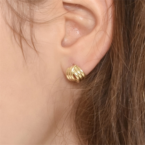 [하스] Elegant ring earrings_HB008
